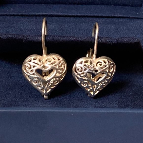 Filigree Heart Sterling Silver Jewelry Set - Picture 6 of 6
